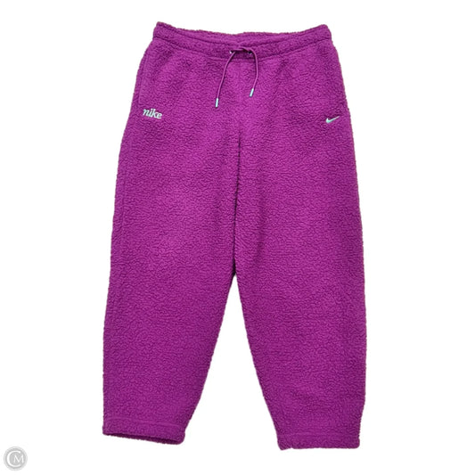 Pants Lounge By Nike Apparel In Purple, Size: L
