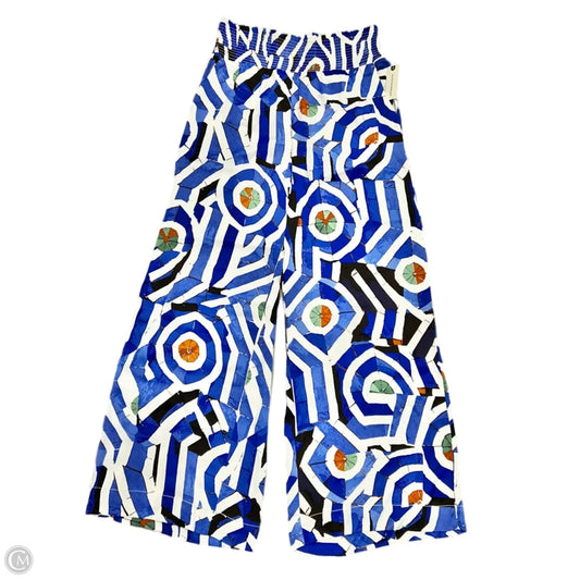 Pants Wide Leg By Maeve In Blue & Orange, Size: Xs