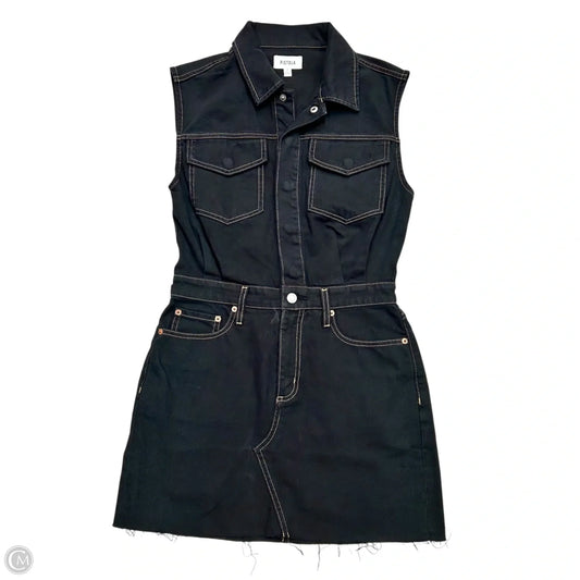 Dress Casual Short By Pistola In Black Denim, Size: S