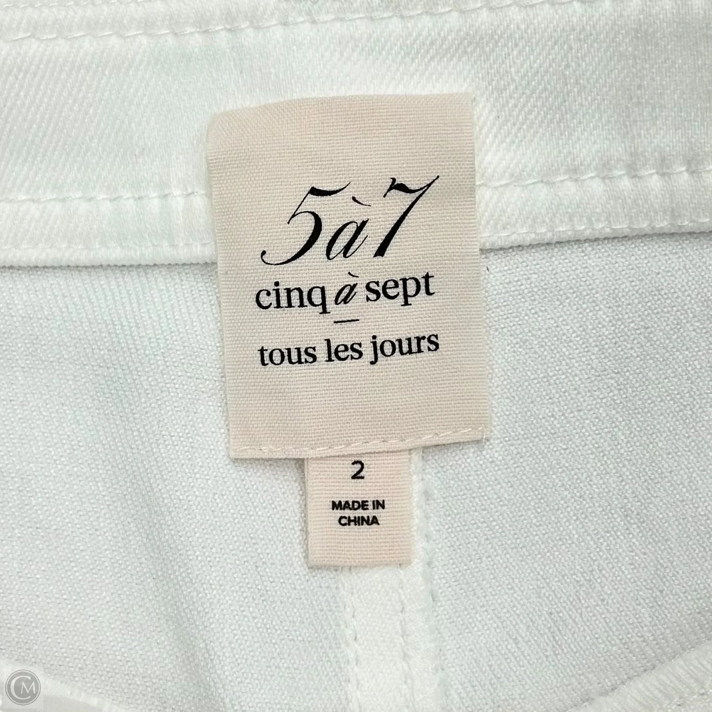 Shorts By Cinq A Sept In White, Size: 2