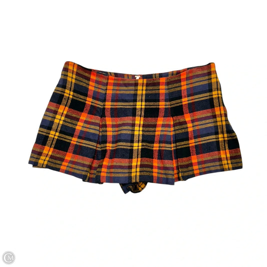 Skort By Free People In Blue & Orange, Size: 12