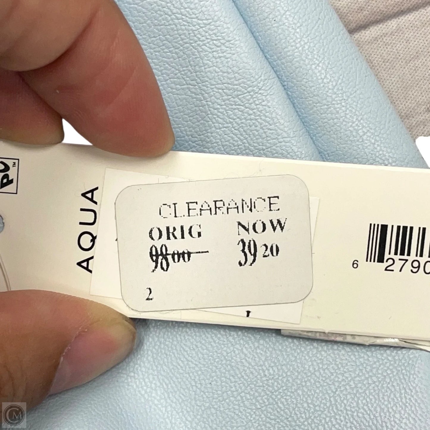 Dress Party Short By Aqua In Blue, Size: L