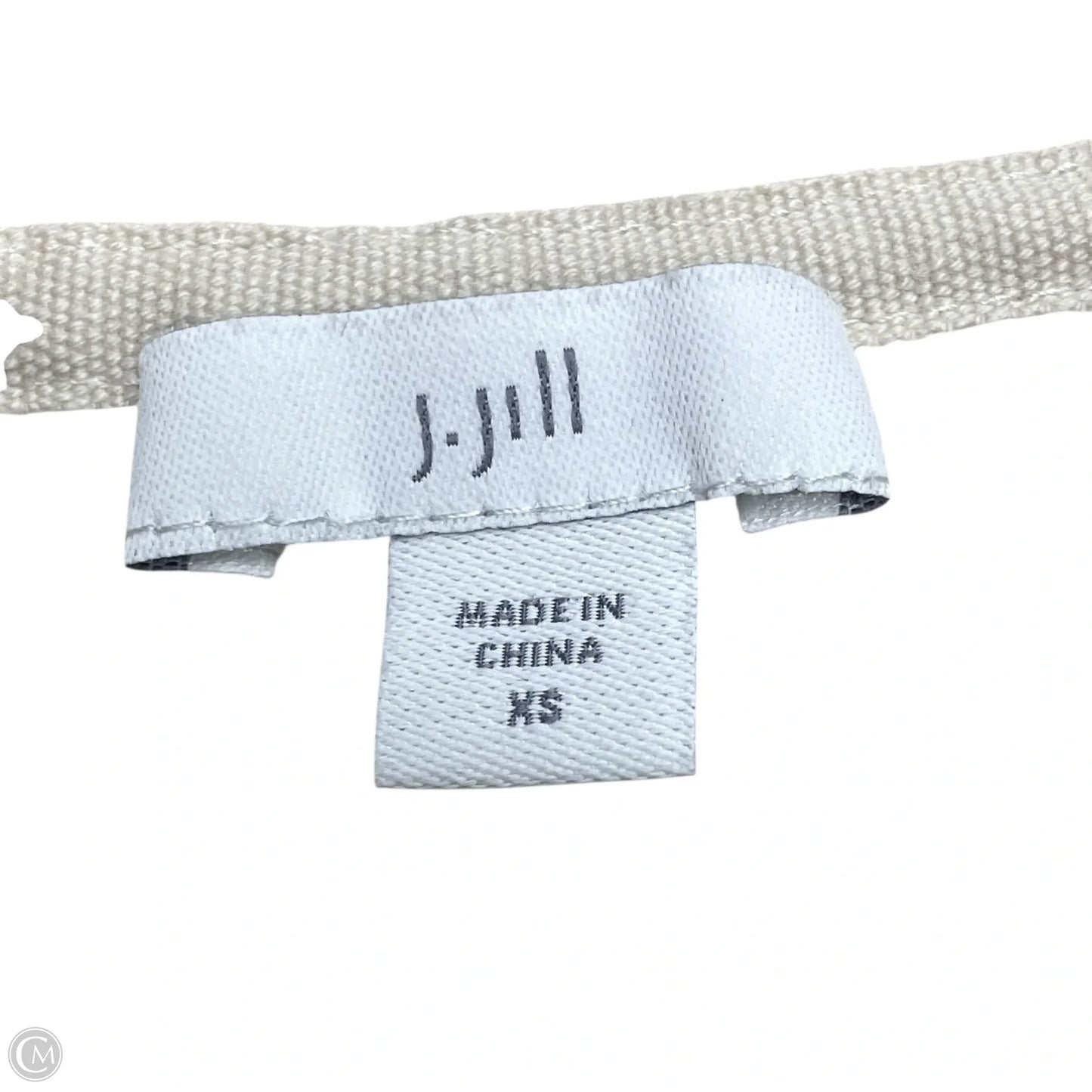 Sweater Cardigan By J. Jill In Cream, Size: Xs