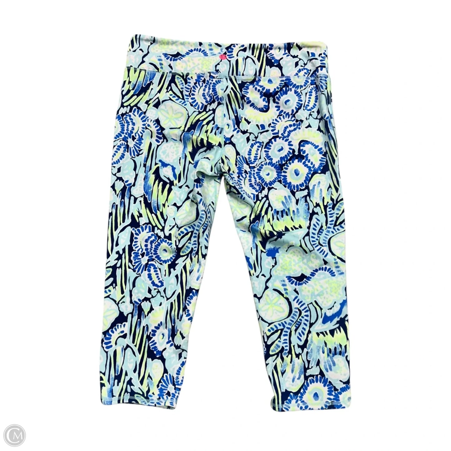 Pants Designer By Lilly Pulitzer In Blue & Green, Size: Xl