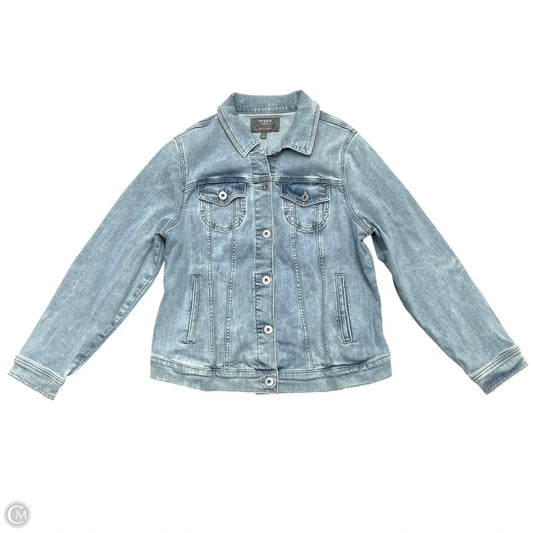 Jacket Denim By Torrid In Blue Denim, Size: 2x