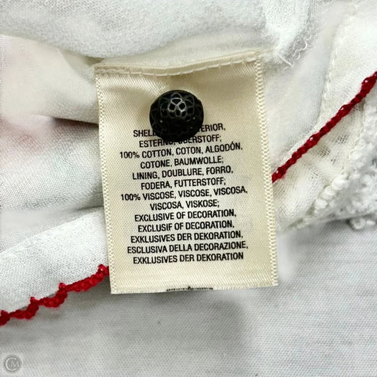 Top Sleeveless By Maeve In White, Size: M