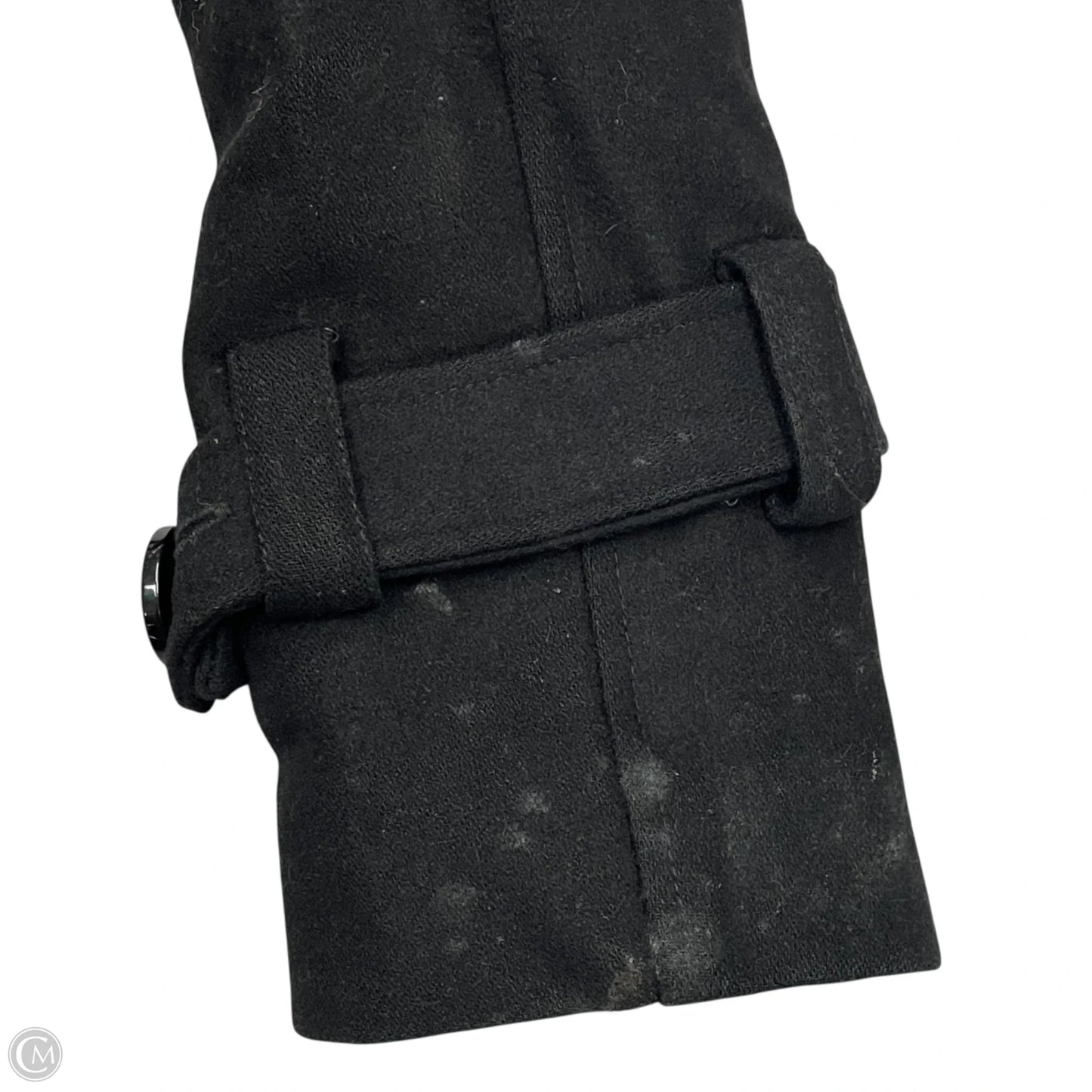 Coat Peacoat By Moda Intl In Black, Size: S