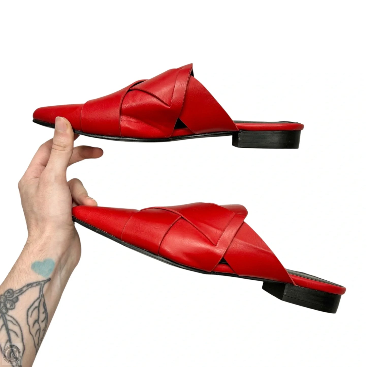 Shoes Flats By Arider Girl In Red, Size: 7.5