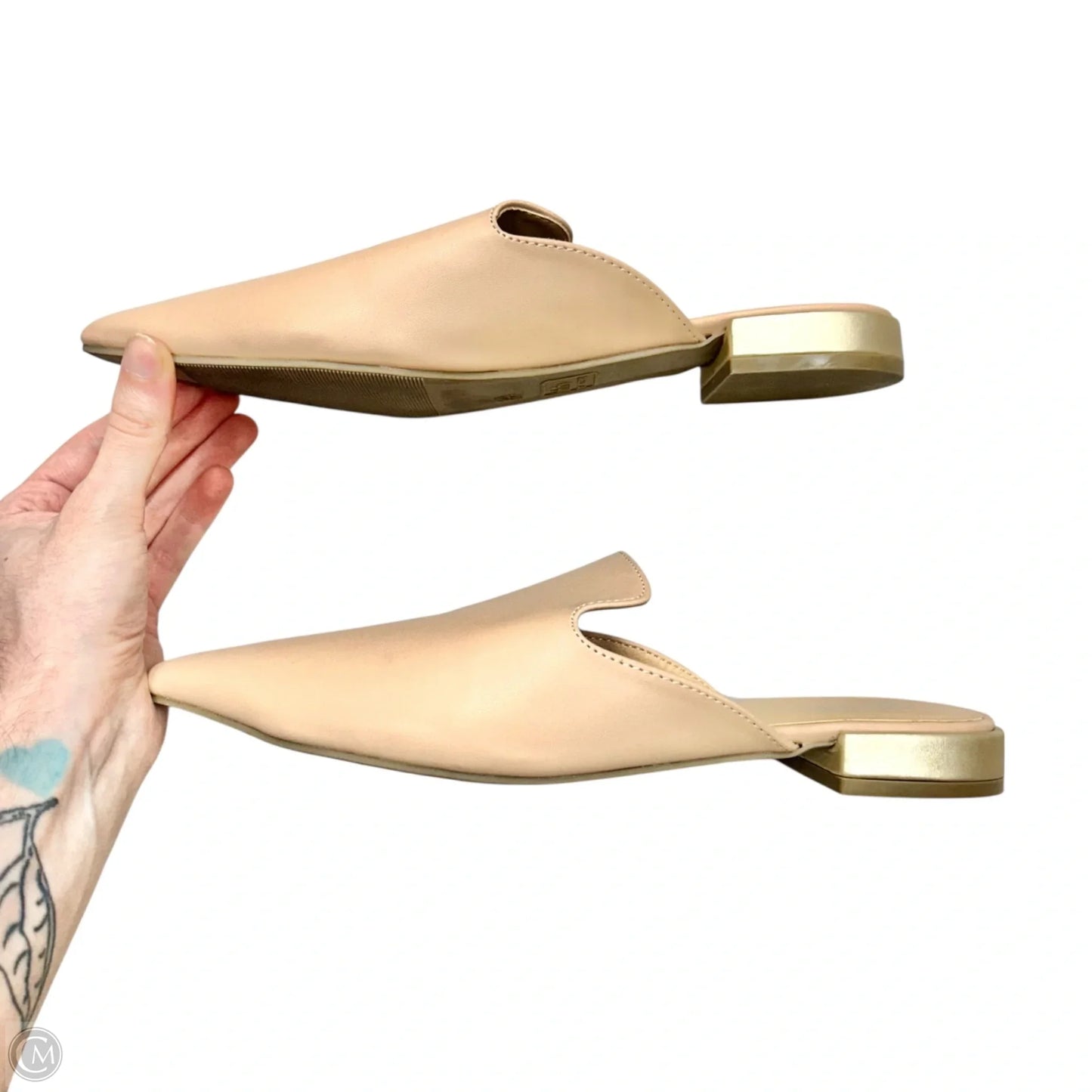 Shoes Flats By Rohb In Pale Pink, Size: 7.5