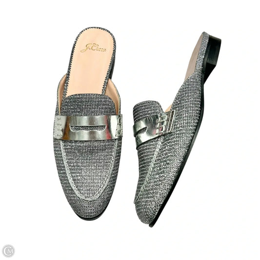 Shoes Flats By J. Crew In Silver, Size: 7