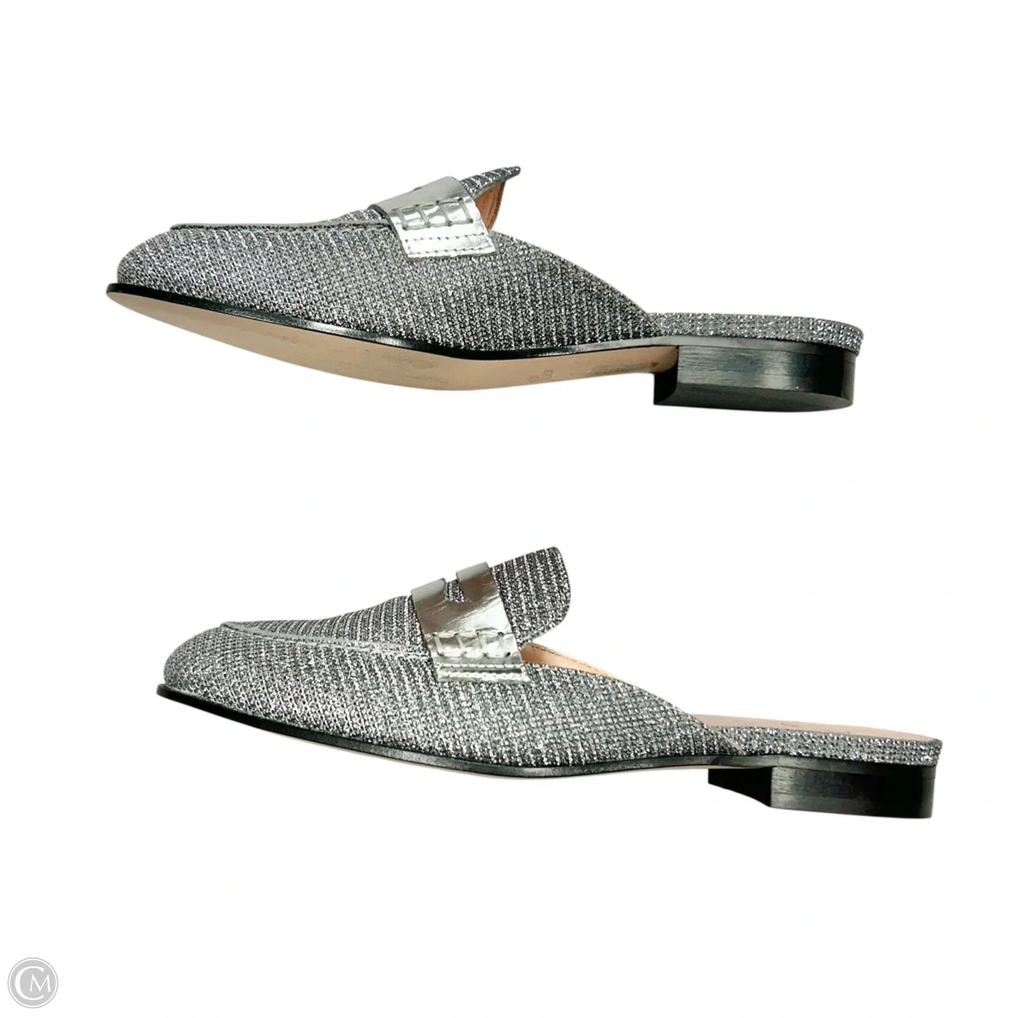 Shoes Flats By J. Crew In Silver, Size: 7