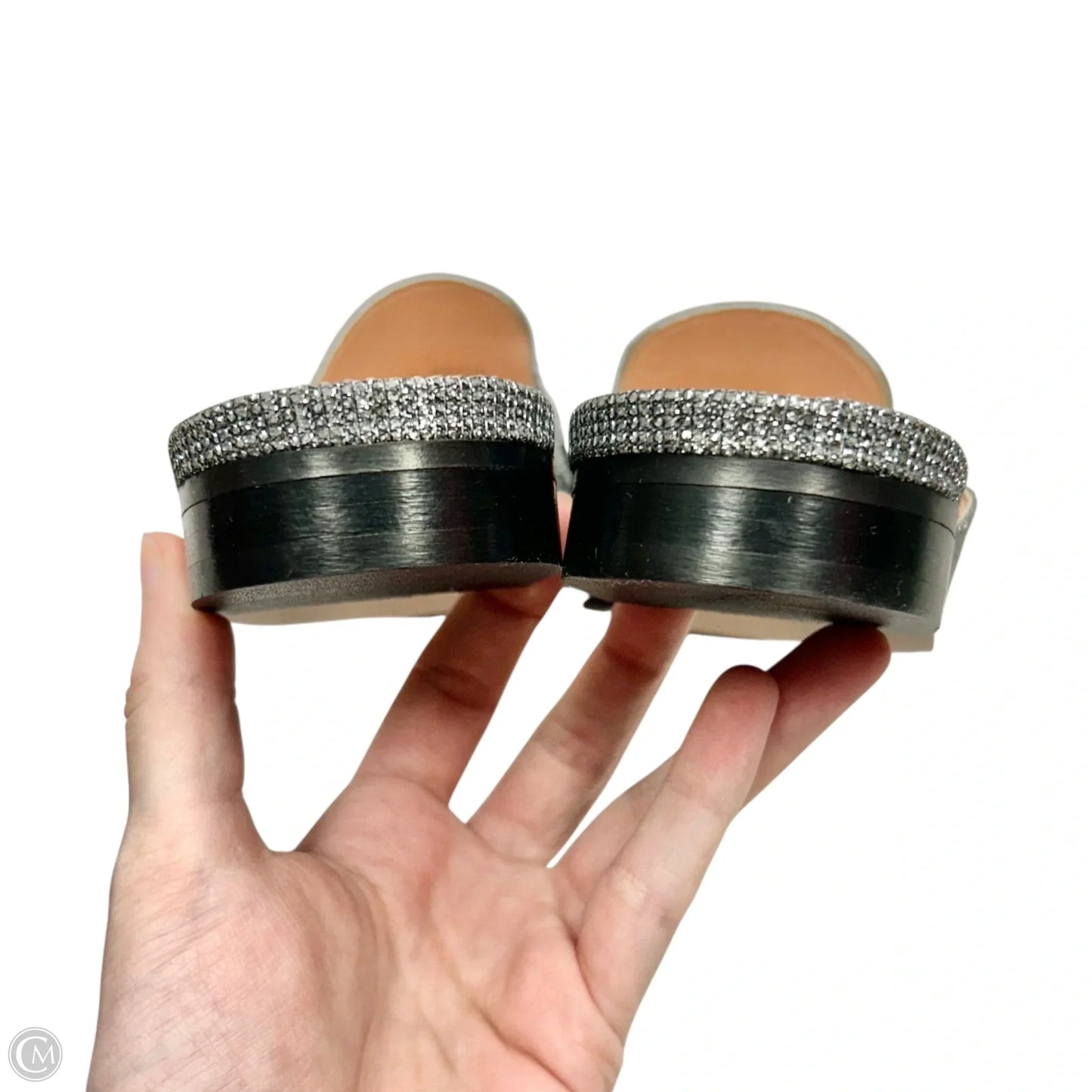 Shoes Flats By J. Crew In Silver, Size: 7