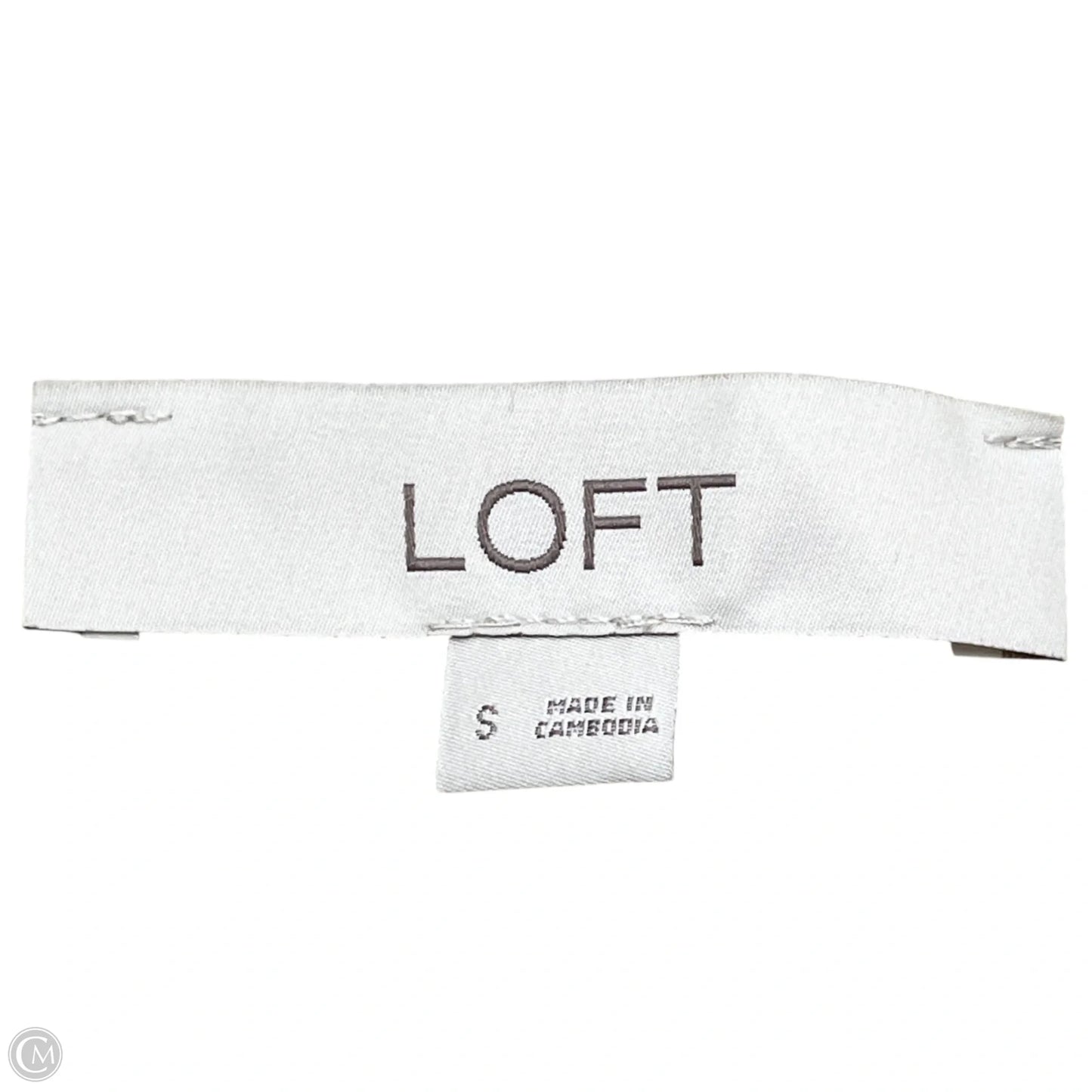 Sweater Cardigan By Loft In Tan, Size: S