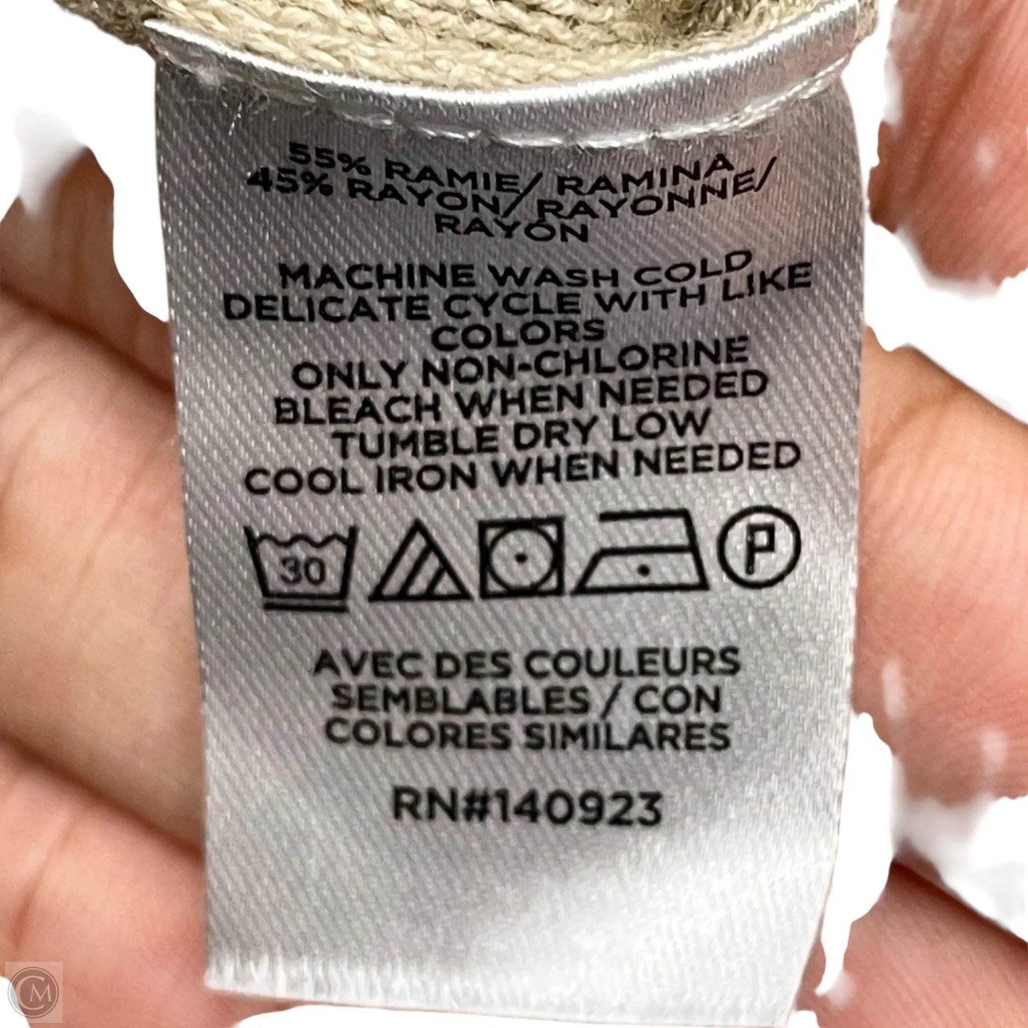 Sweater Cardigan By Loft In Tan, Size: S