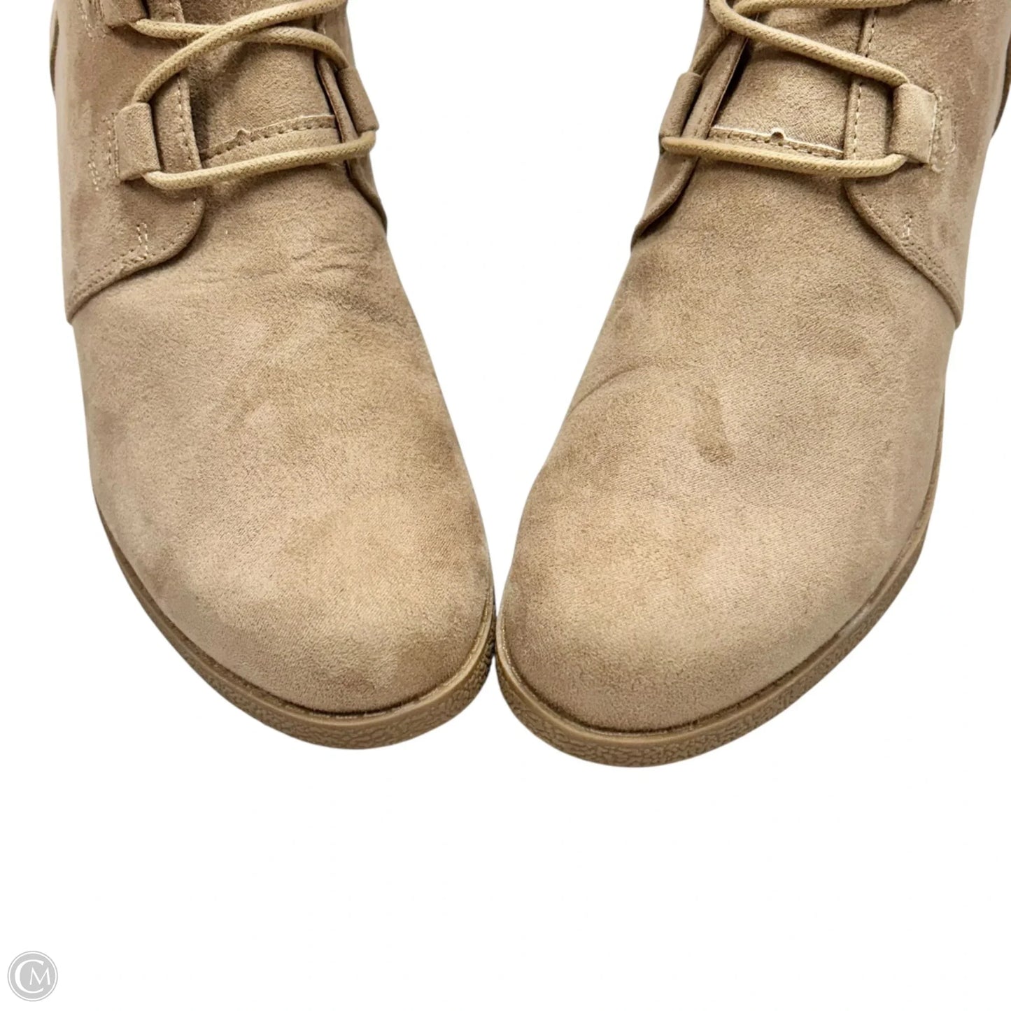 Shoes Heels Wedge By Style And Company In Tan, Size: 9.5