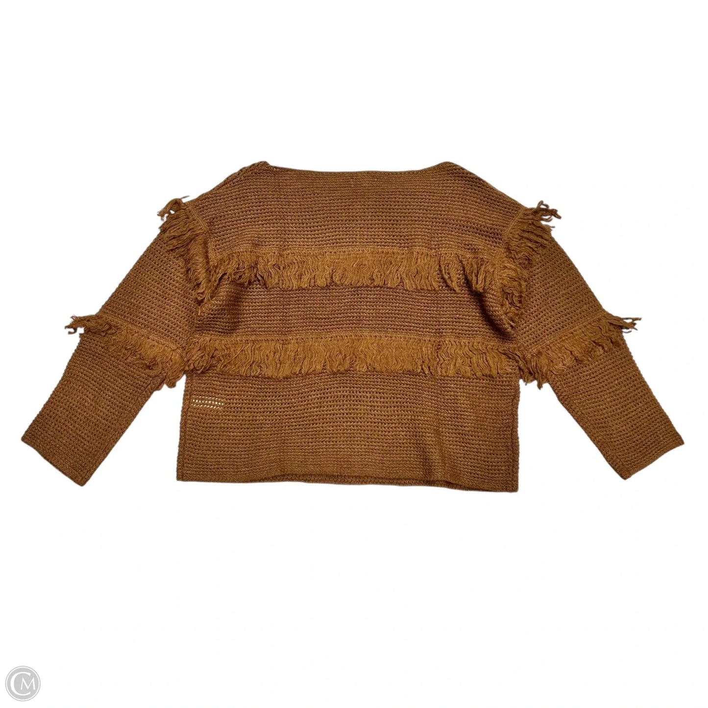 Sweater By Lucky Brand In Brown, Size: Xl