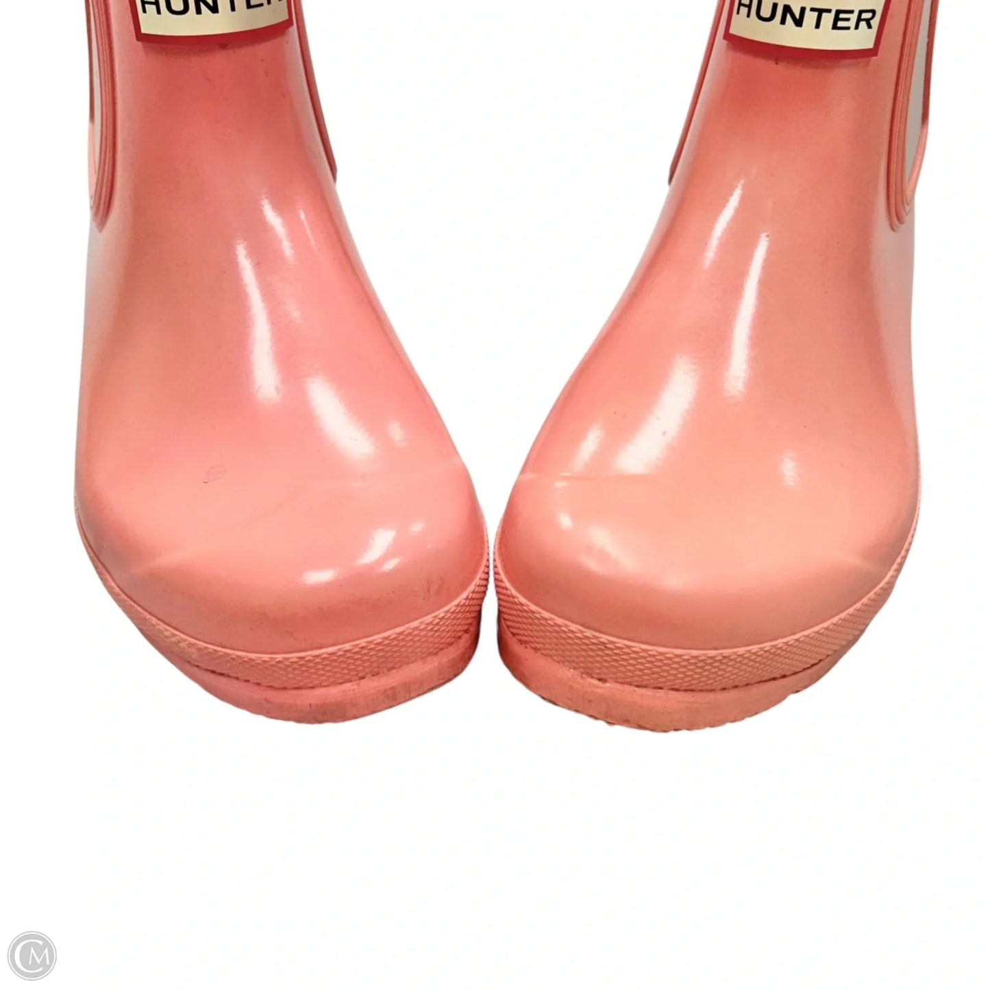 Boots Rain By Hunter In Pink, Size: 7