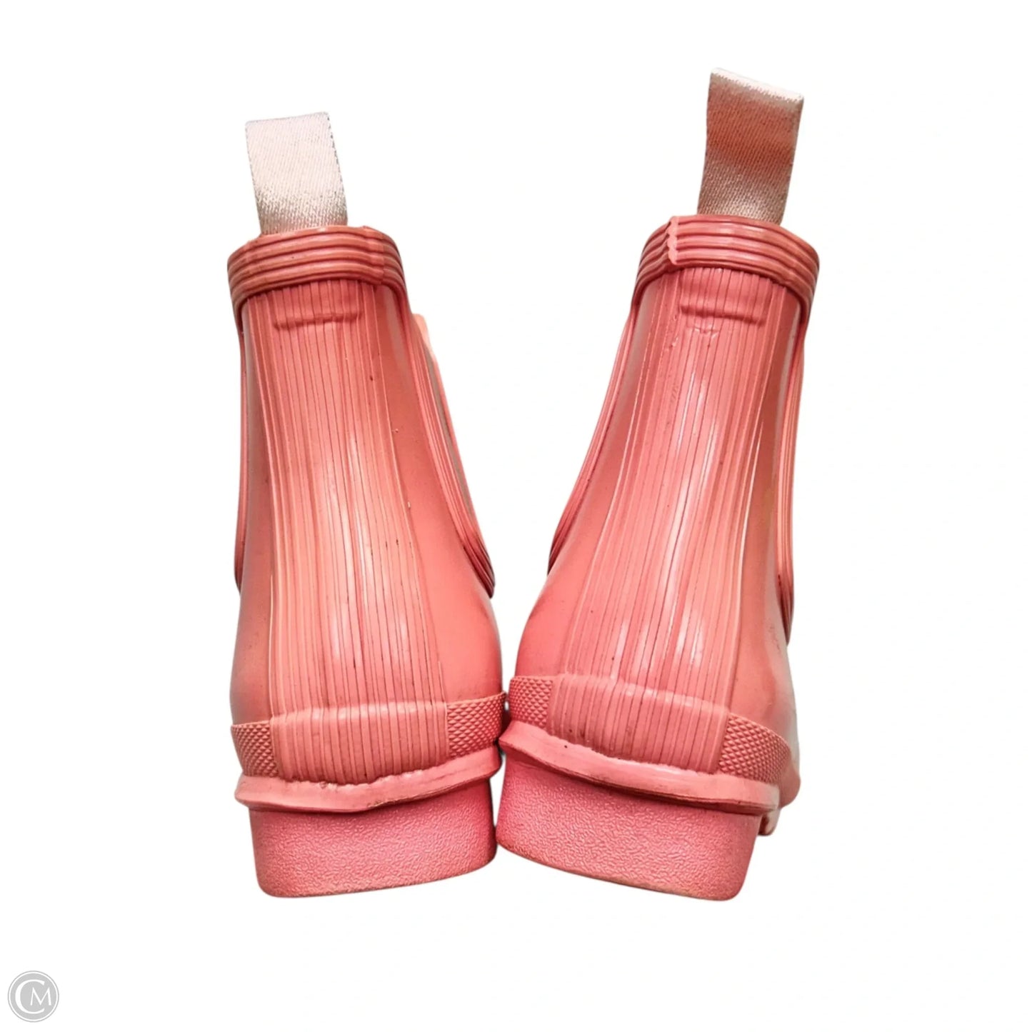 Boots Rain By Hunter In Pink, Size: 7