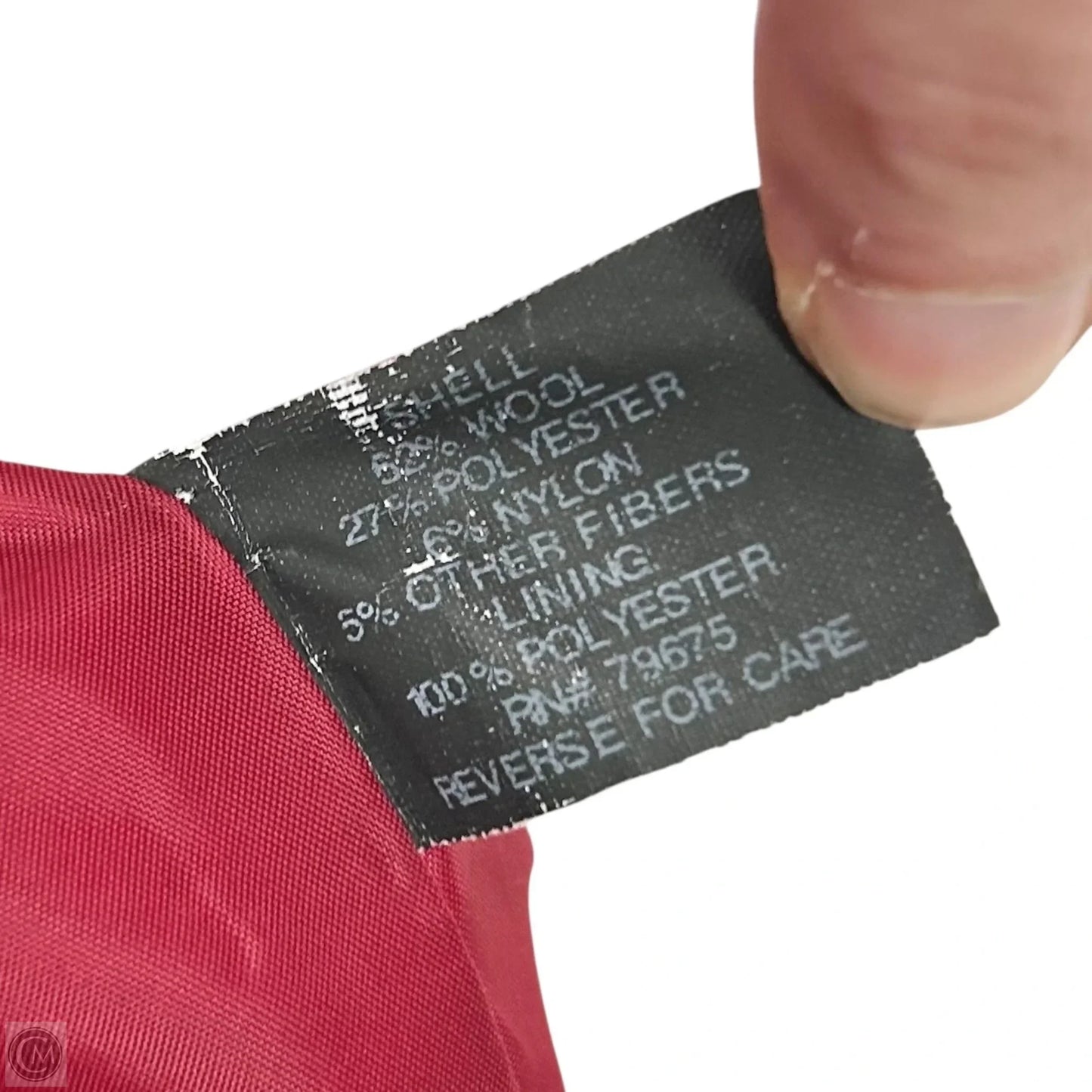 Coat Peacoat By Michael By Michael Kors In Red, Size: L