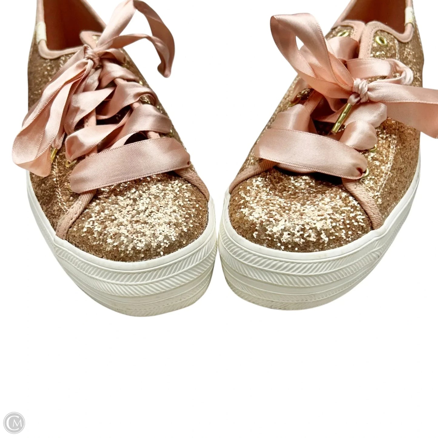 Shoes Sneakers By Keds In Rose Gold, Size: 8