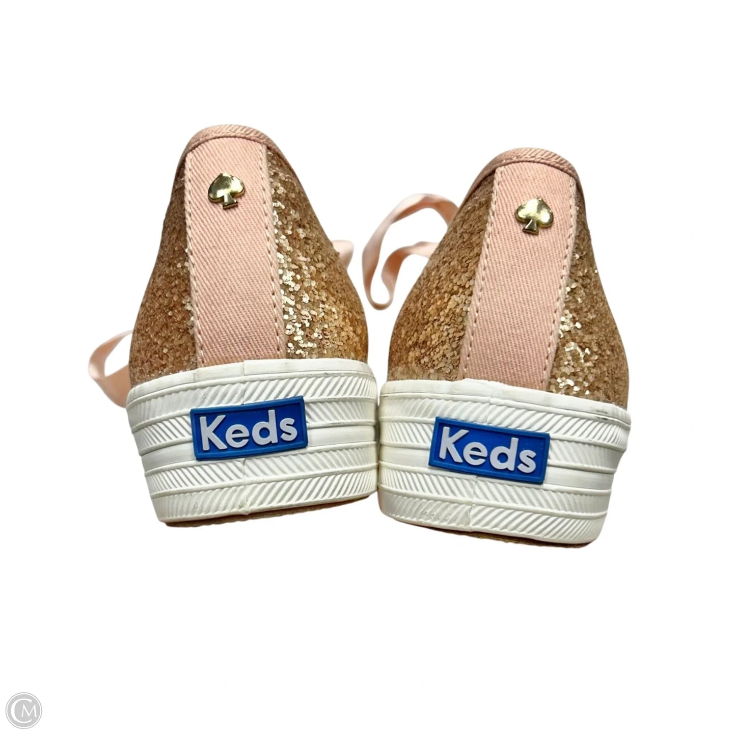 Shoes Sneakers By Keds In Rose Gold, Size: 8