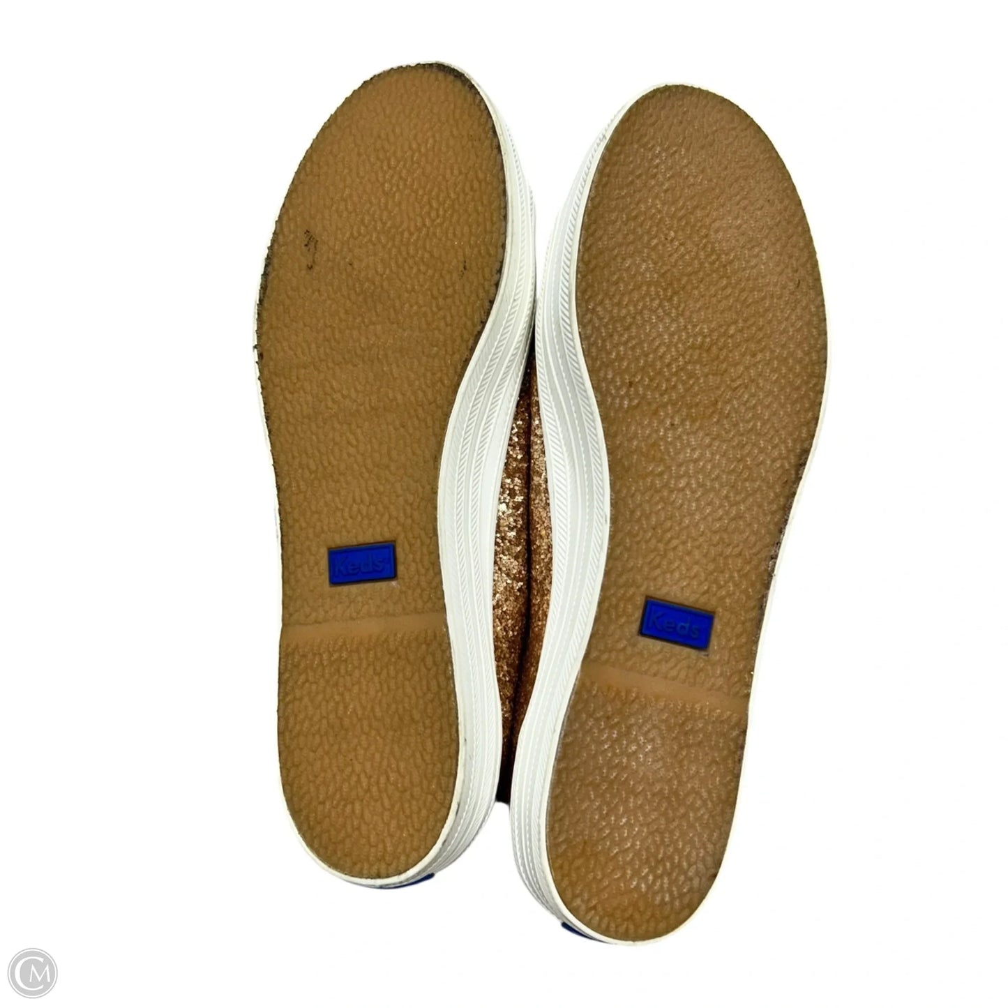 Shoes Sneakers By Keds In Rose Gold, Size: 8