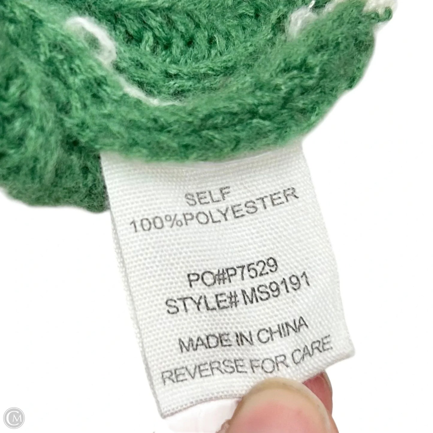 Sweater By Timing In Green & White, Size: L