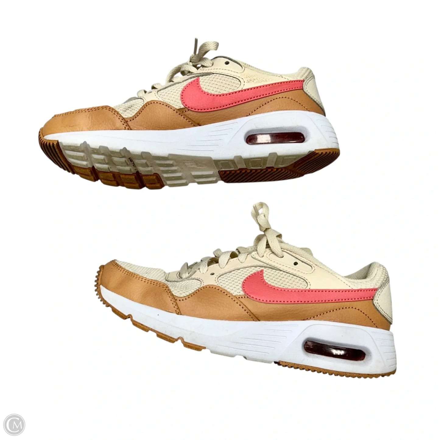 Shoes Athletic By Nike In Pink & Tan, Size: 7.5