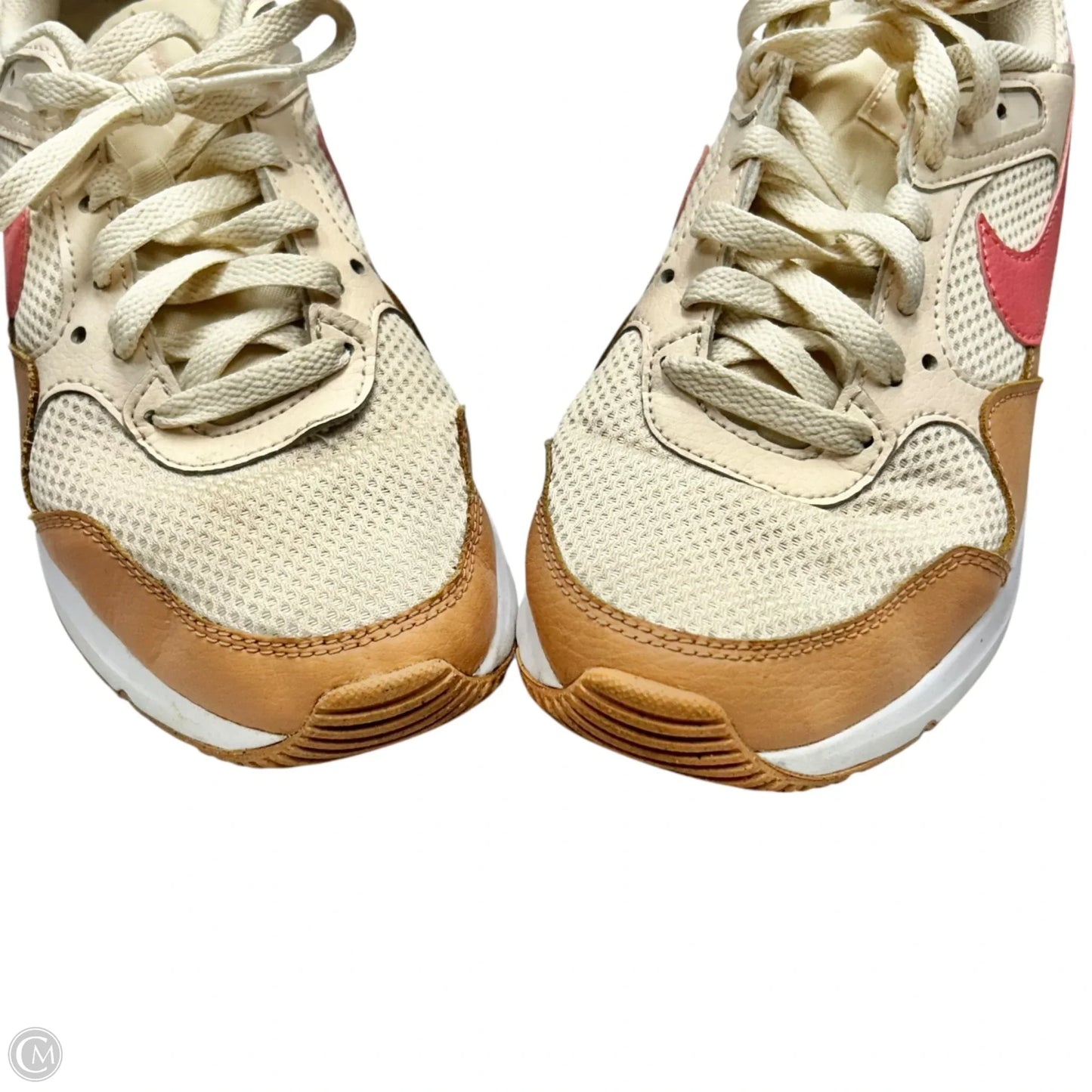 Shoes Athletic By Nike In Pink & Tan, Size: 7.5