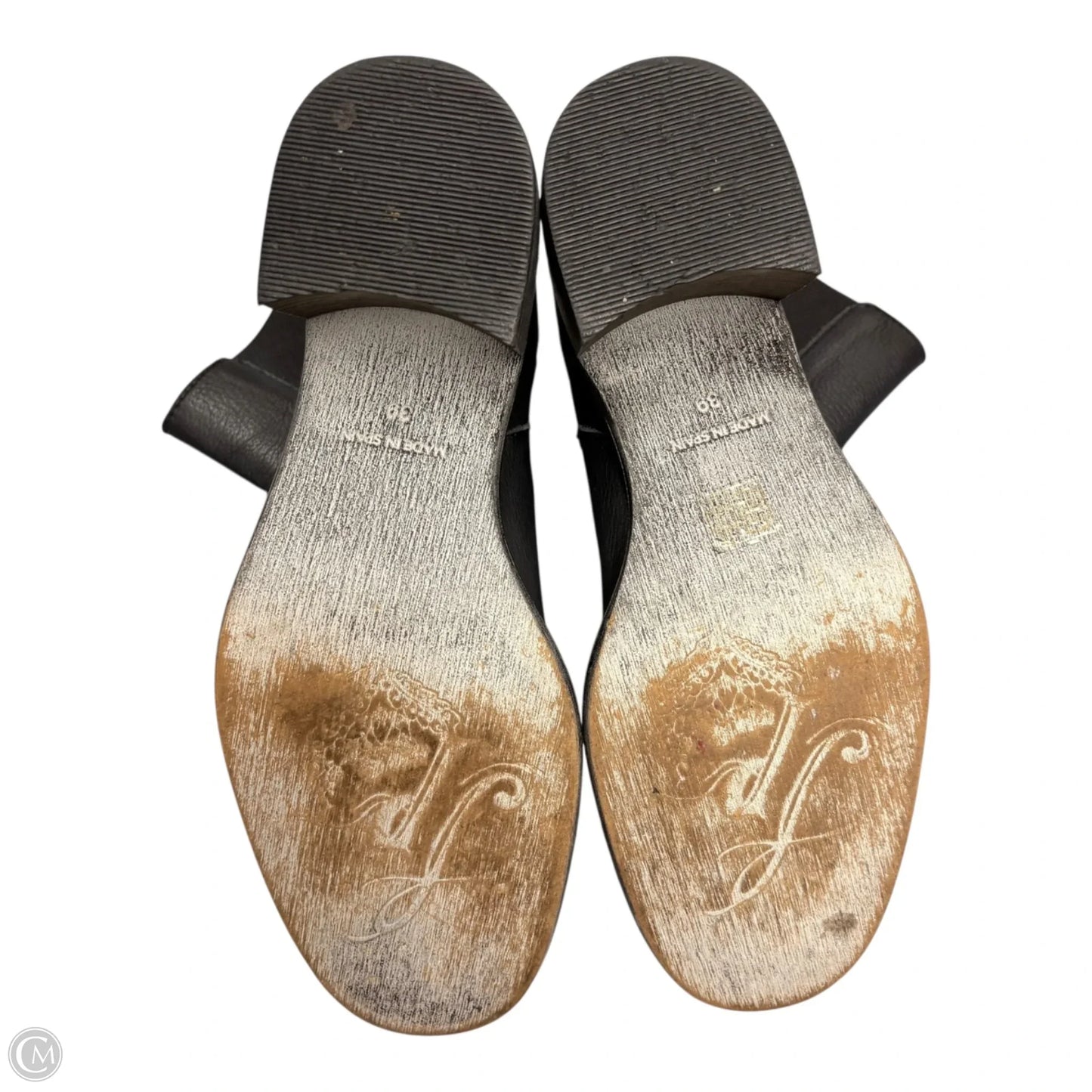 Boots Ankle Heels By Free People In Navy, Size: 8.5