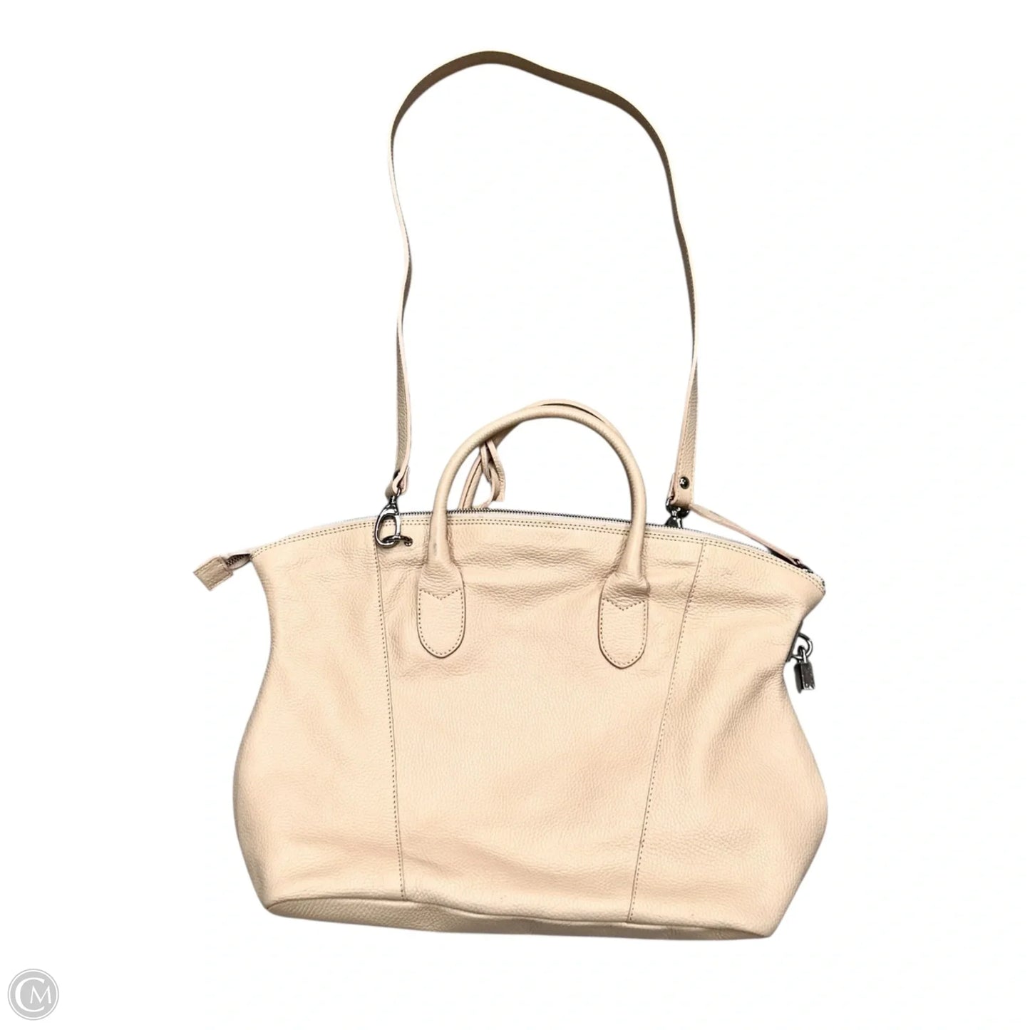 Handbag Leather By Alberta Dicanio, Size: Large