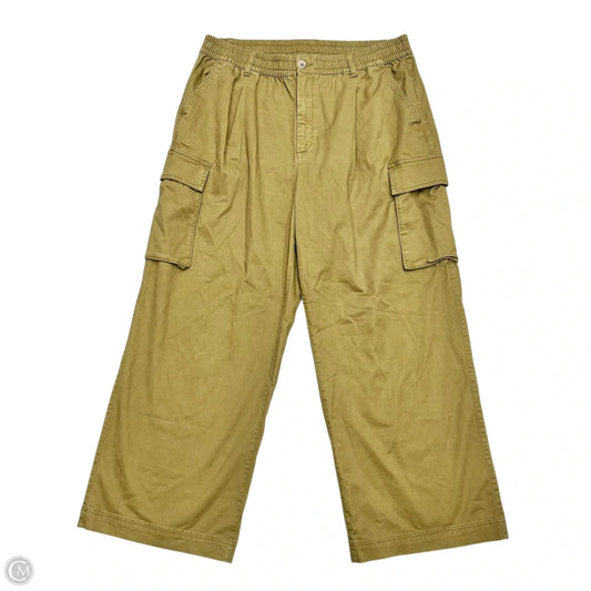 Pants Wide Leg By Old Navy In Green, Size: Xl