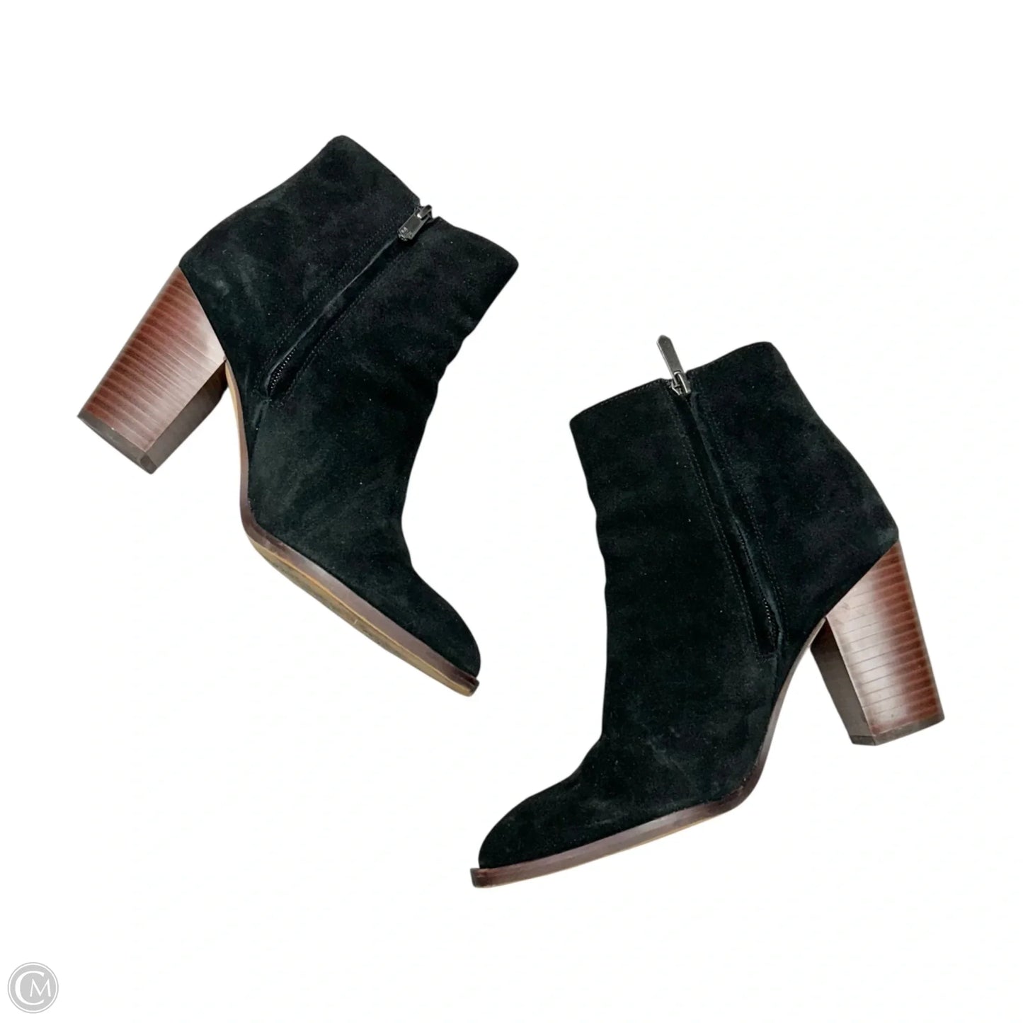 Boots Ankle Heels By Sam Edelman In Black, Size: 8