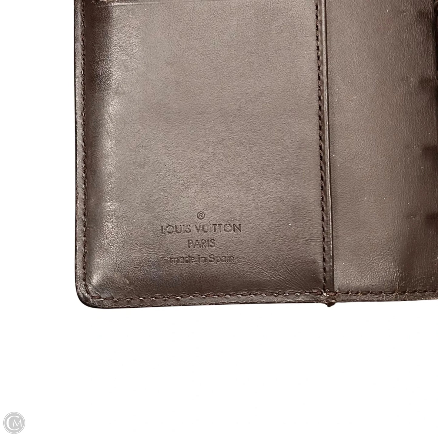 Agenda Holder Luxury Designer By Louis Vuitton, Size: Small