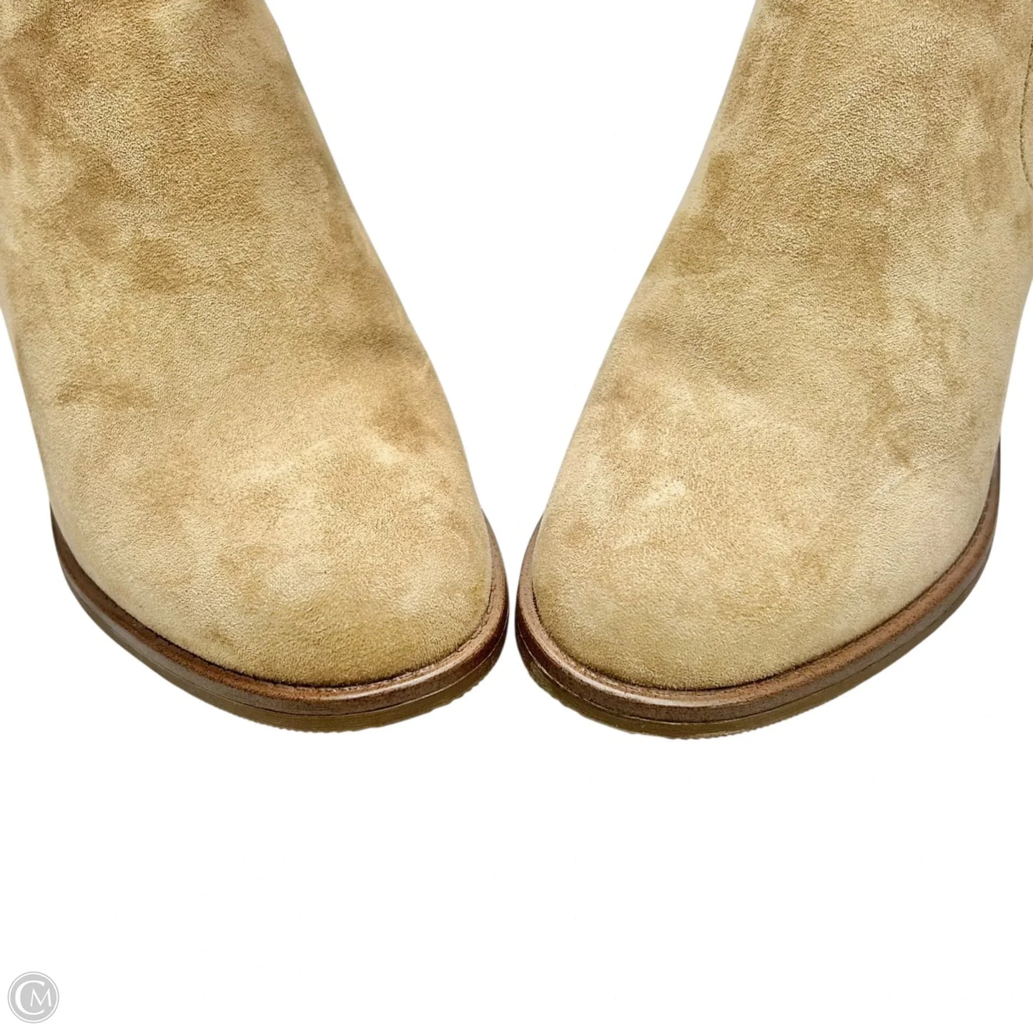 Boots Ankle Heels By Sonoma In Tan, Size: 8.5