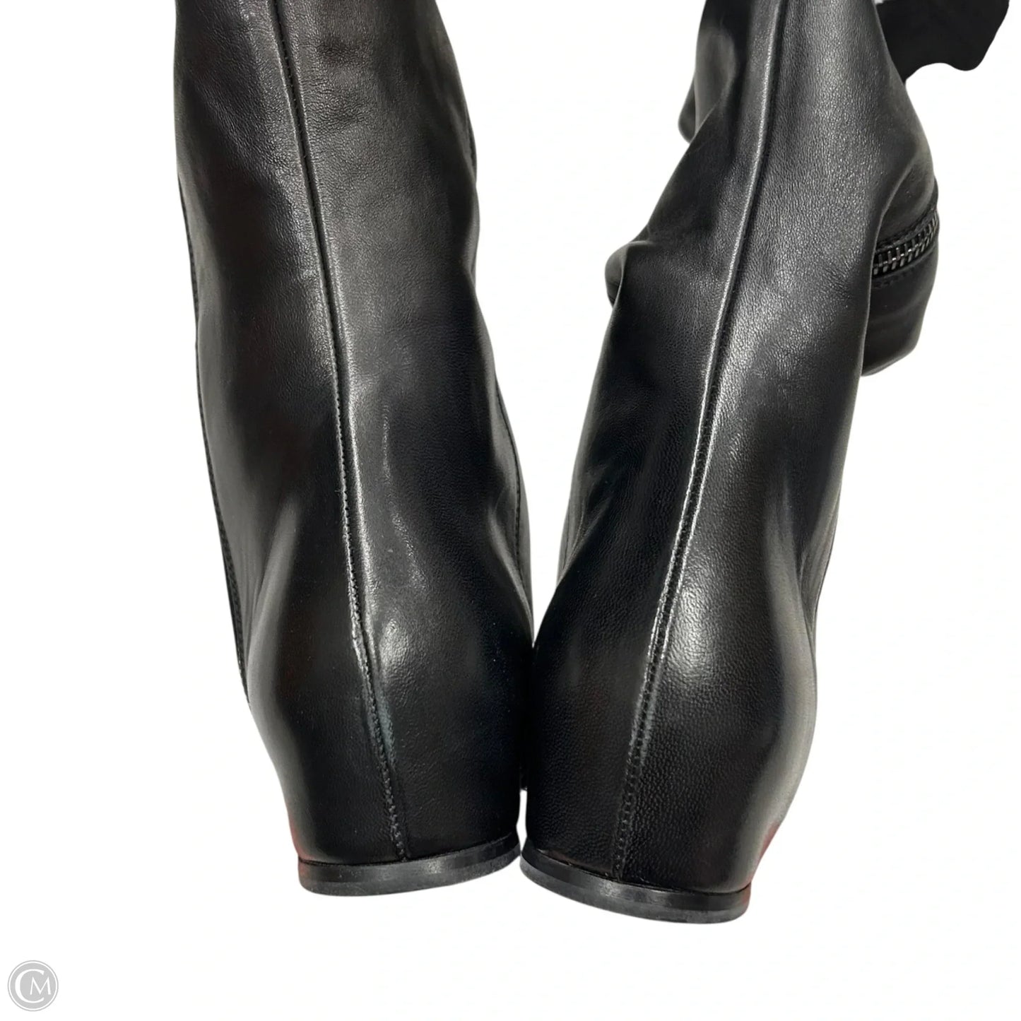 Boots Designer By Stuart Weitzman In Black, Size: 6.5