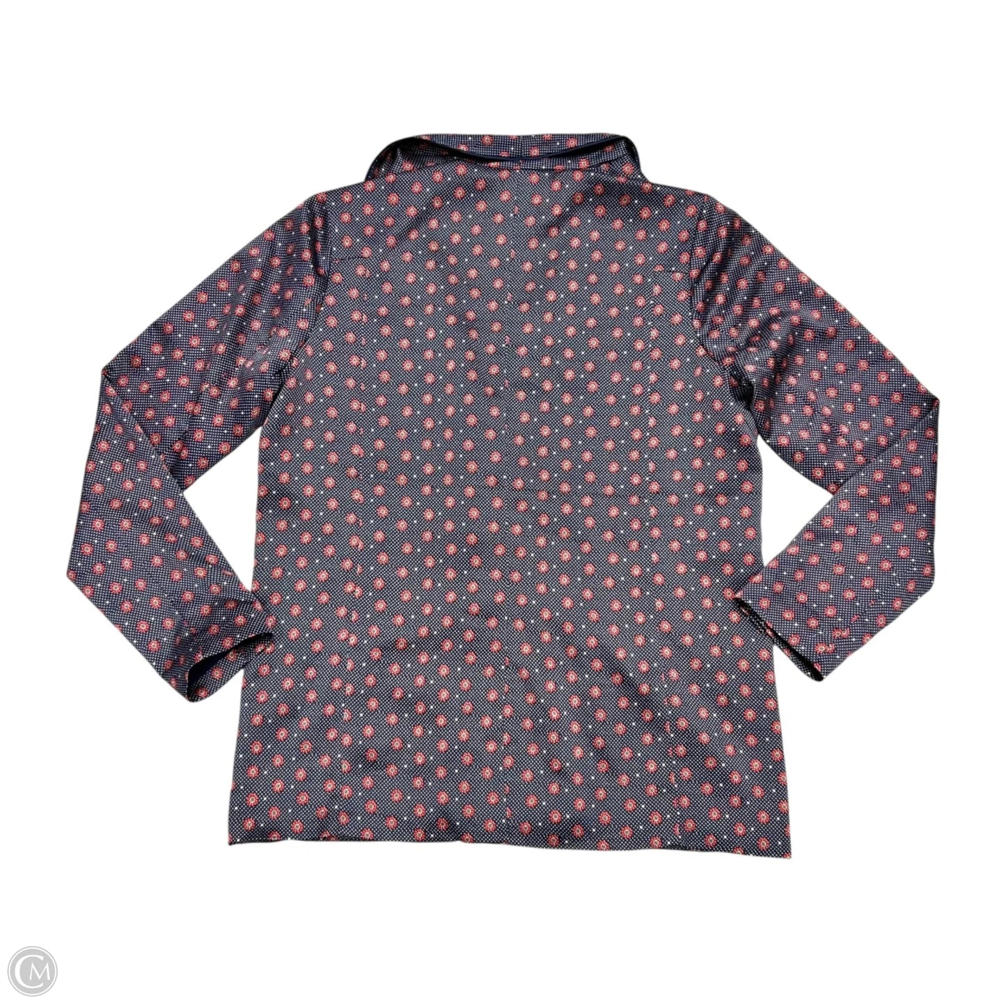 Blazer By Lucky Brand In Blue & Red, Size: M