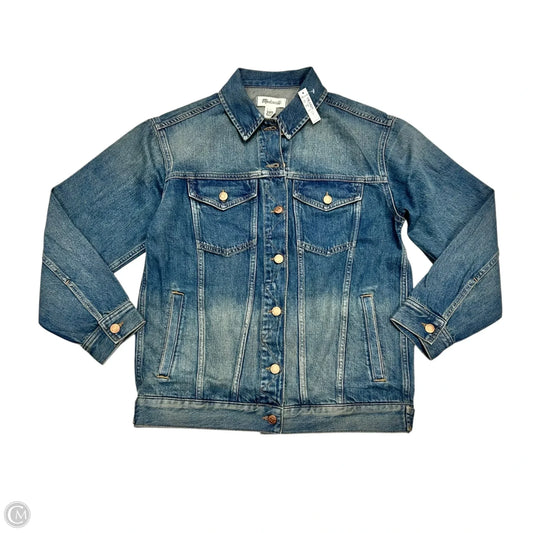 Jacket Denim By Madewell In Blue Denim, Size: S