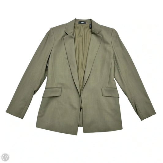 Blazer By Theory In Green, Size: S