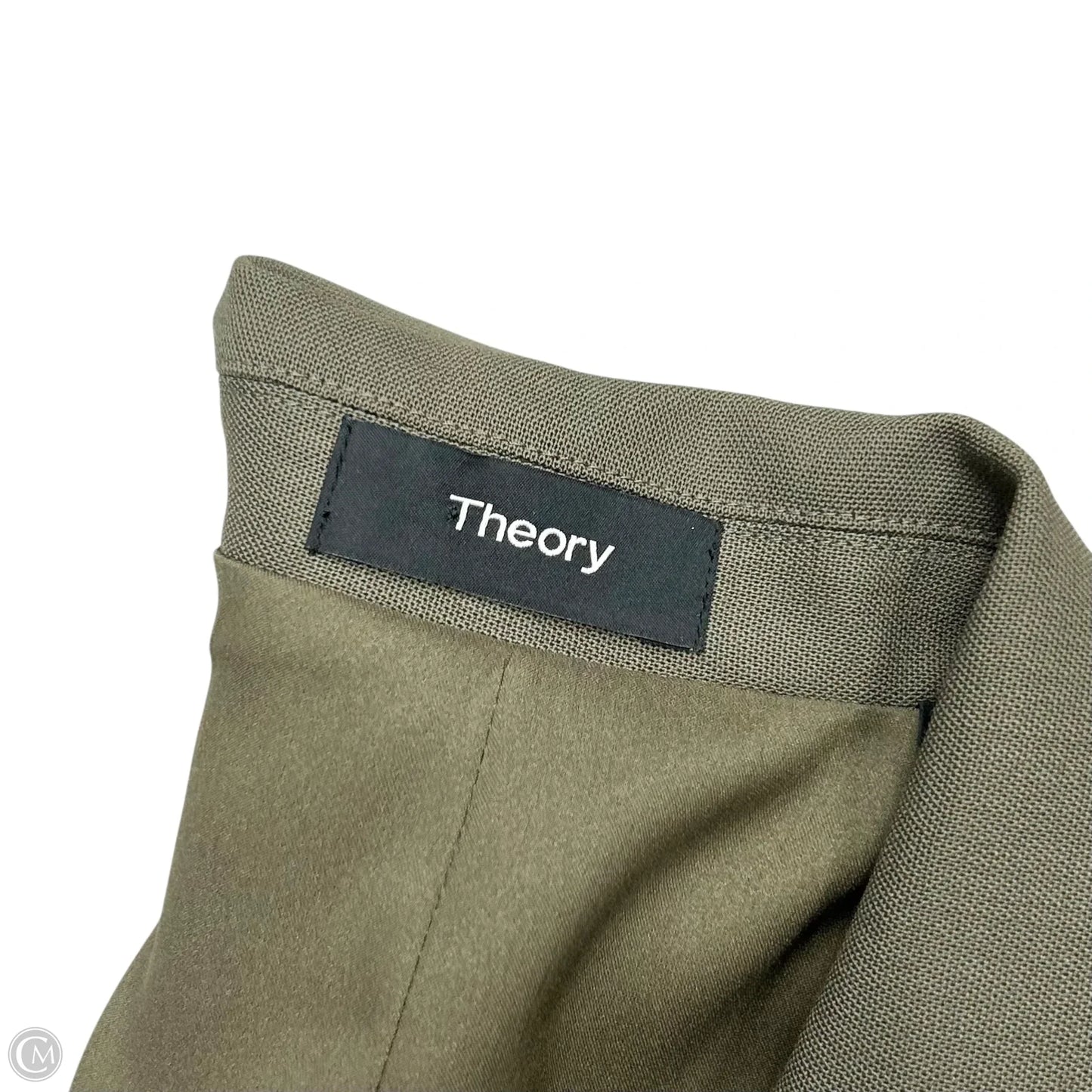 Blazer By Theory In Green, Size: S
