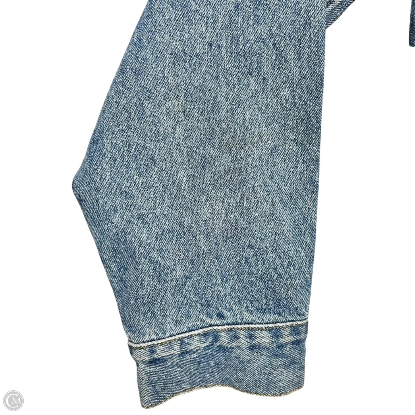 Jacket Denim By Gap In Blue Denim, Size: M