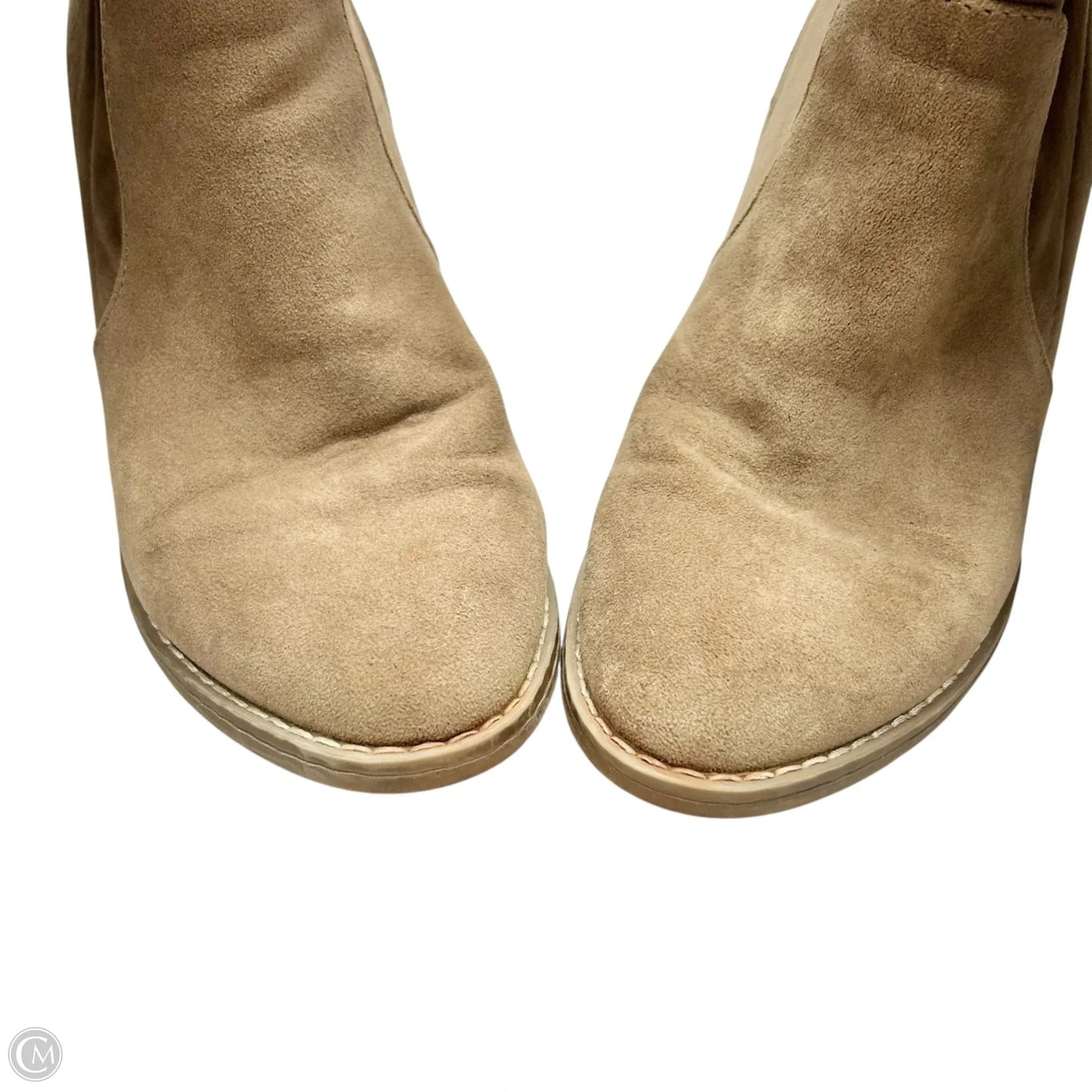Boots Knee Heels By Universal Thread In Tan, Size: 8.5