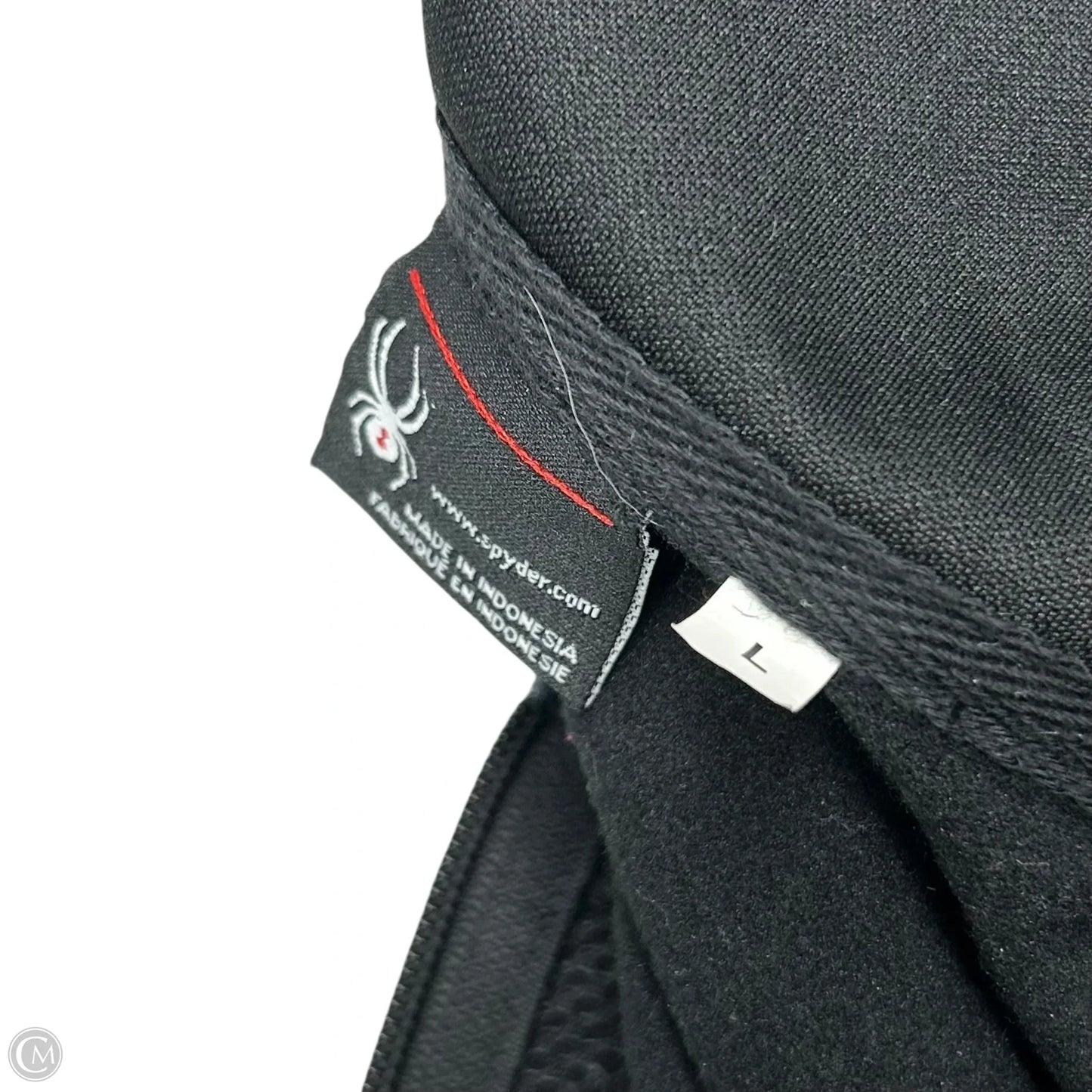 Athletic Jacket By Spyder In Black, Size: L