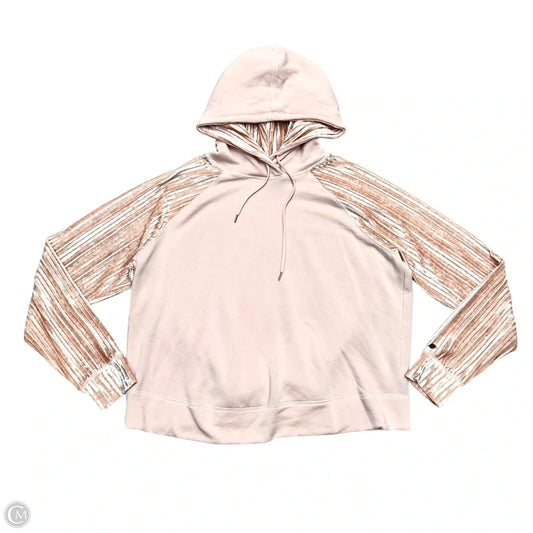 Athletic Sweatshirt Hoodie By Calia In Pink, Size: Xl