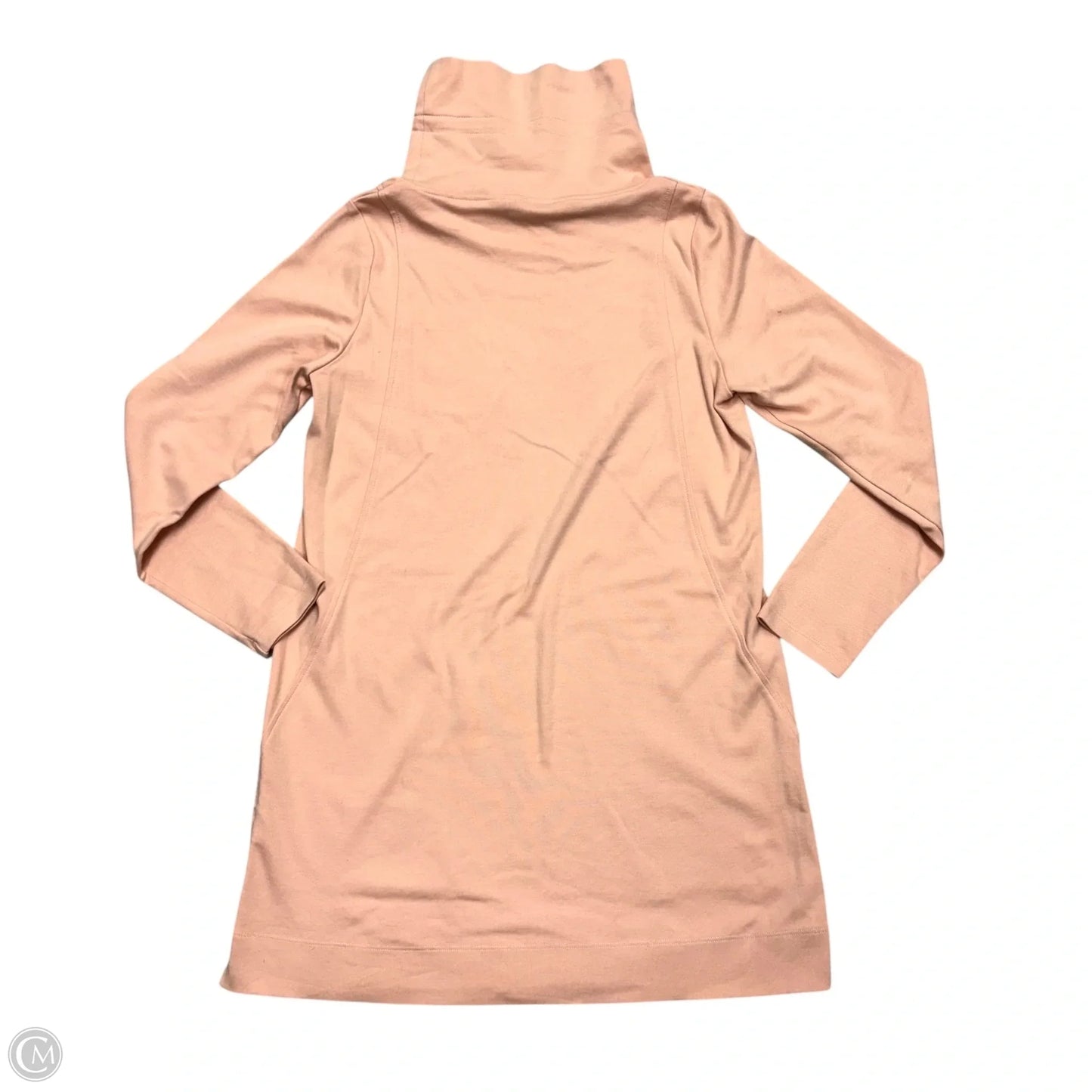 Dress Sweater By Eileen Fisher In Peach, Size: Xs