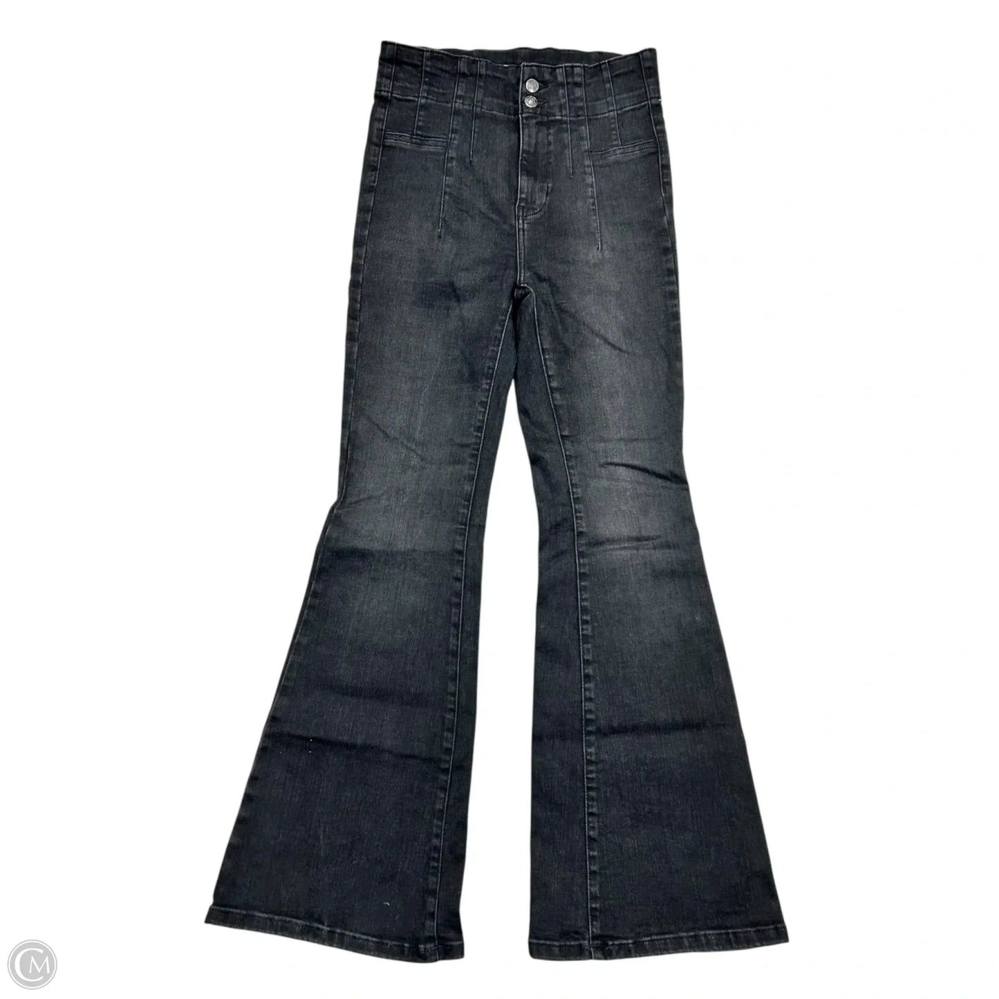 Jeans Flared By We The Free In Black Denim, Size: 6