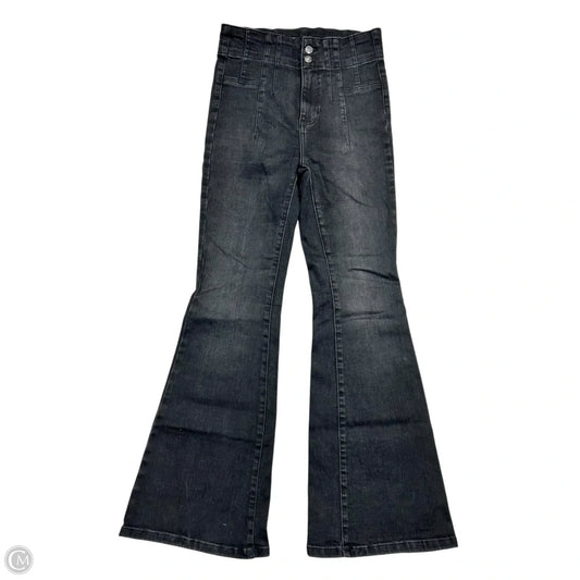 Jeans Flared By We The Free In Black Denim, Size: 6