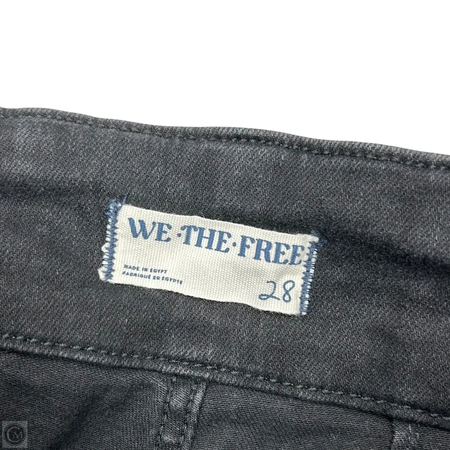 Jeans Flared By We The Free In Black Denim, Size: 6
