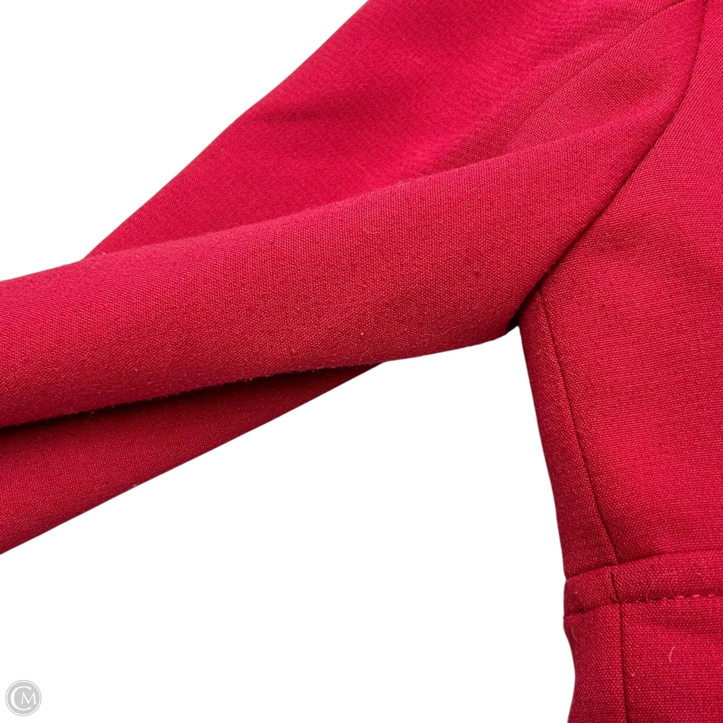 Coat Peacoat By White House Black Market In Red, Size: S