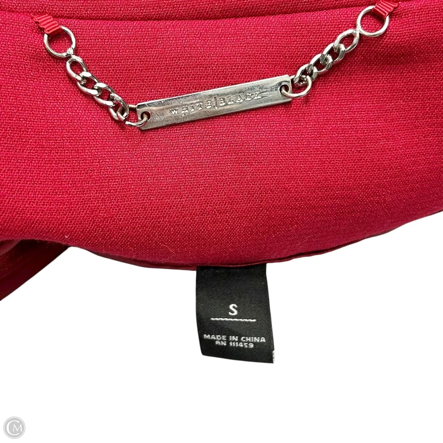 Coat Peacoat By White House Black Market In Red, Size: S